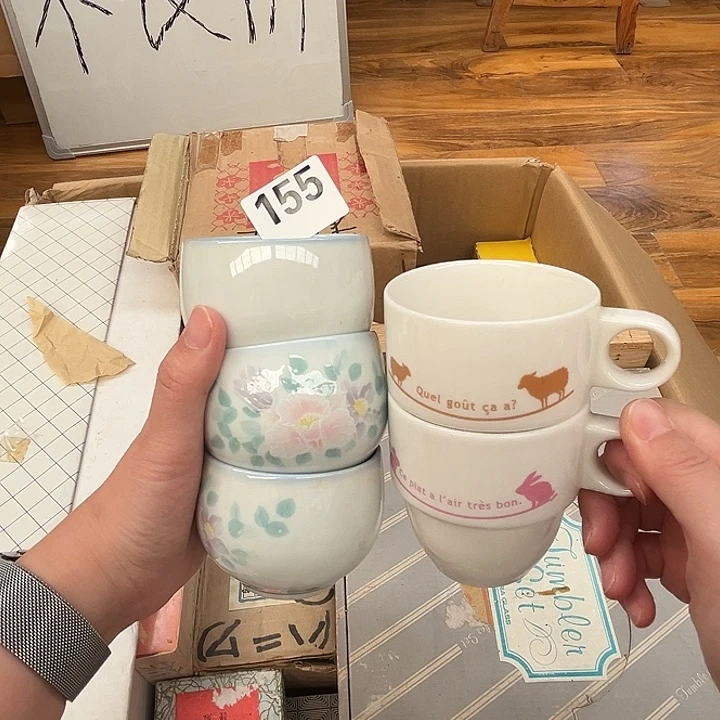 瓷片呀工艺品摆件瓷器摆件正能量