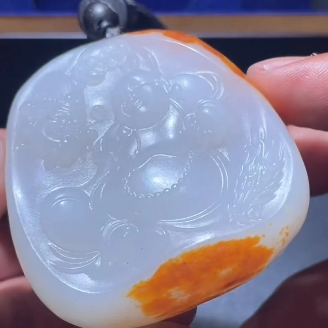 和田玉玉石挂件 d0104拍一发一