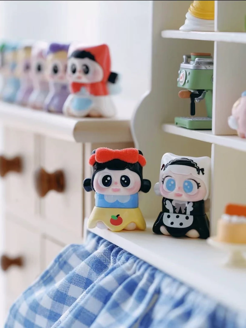 [拆盒]Pitty系列萌粒盲盒潮玩手办摆件