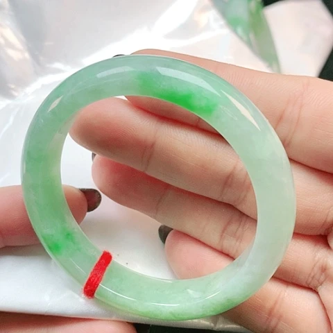 未镶嵌手镯翡翠正圈2628