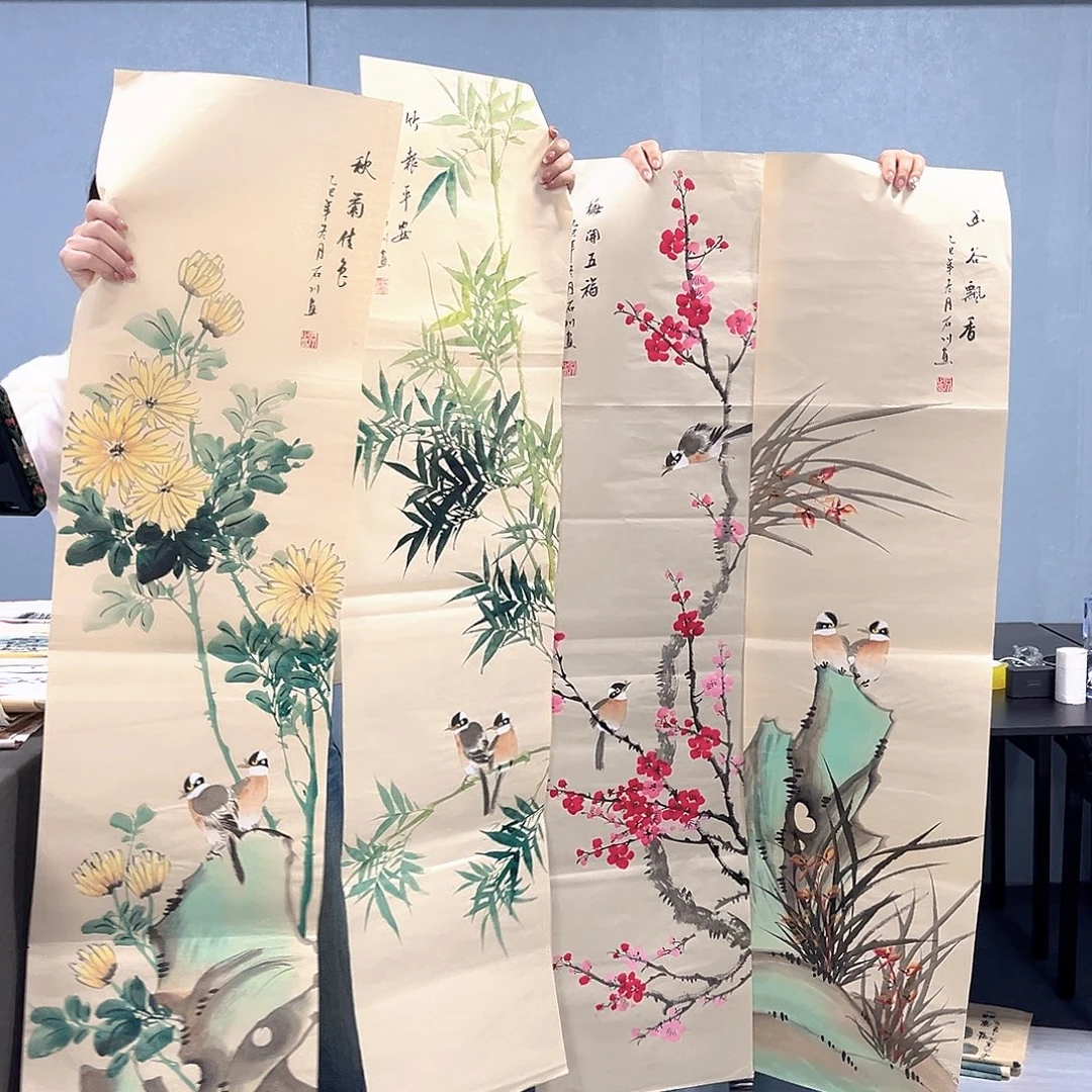 国画国画老师作品