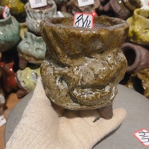 粗陶花盆，现在的支持的支持