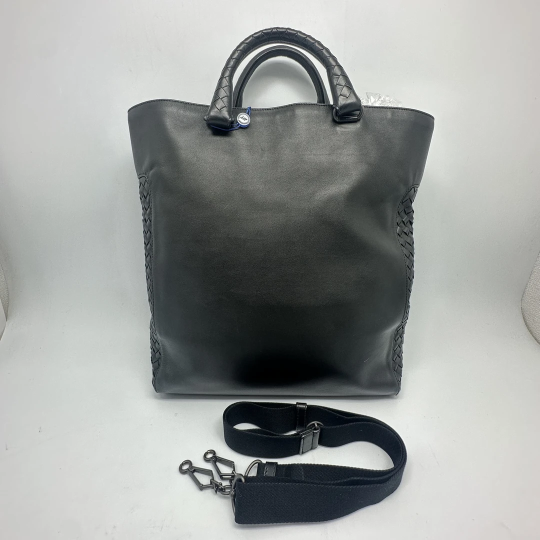 95新 BOTTEGA VENETA/葆蝶家 朋克风手工编织手提包6154
