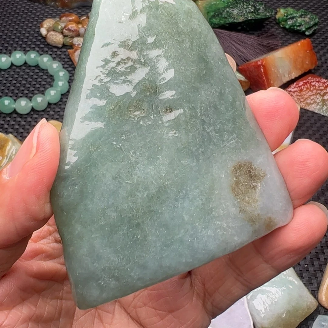 翡翠裸石缅甸翡翠