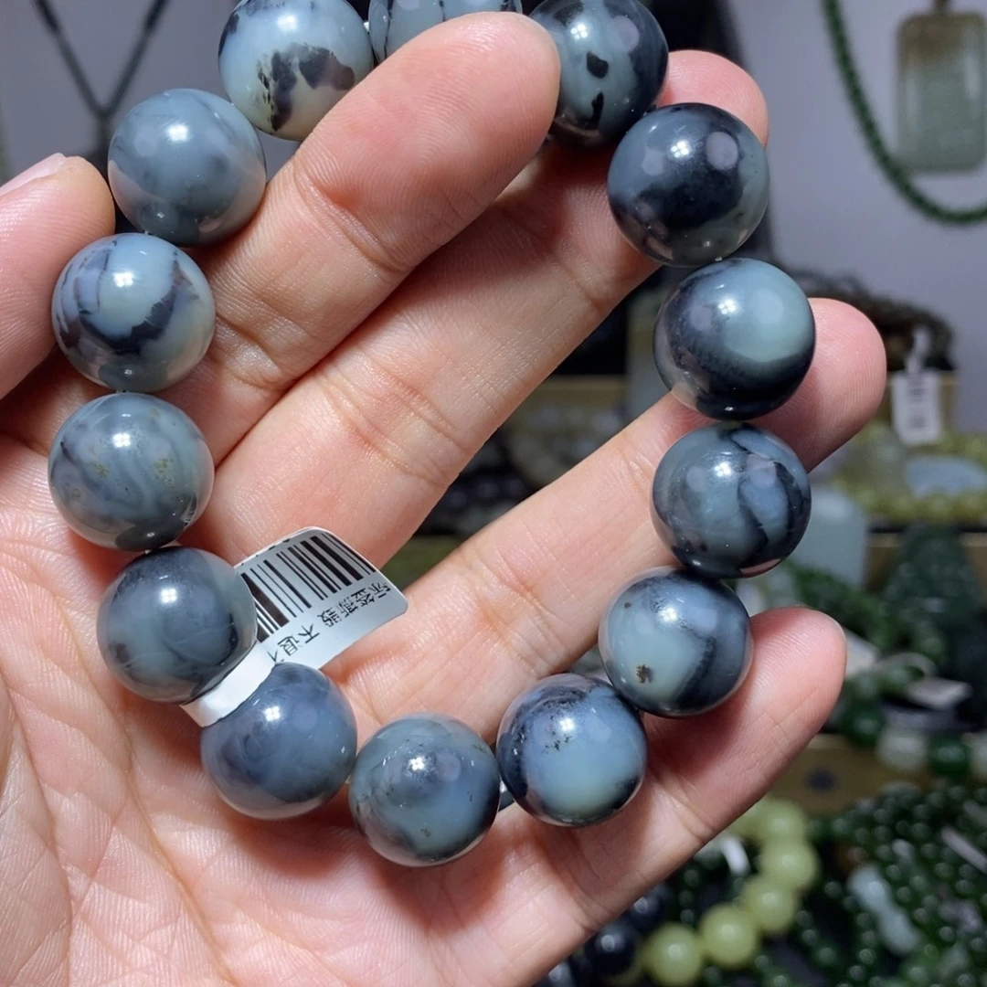 房***画和田玉未镶嵌手链