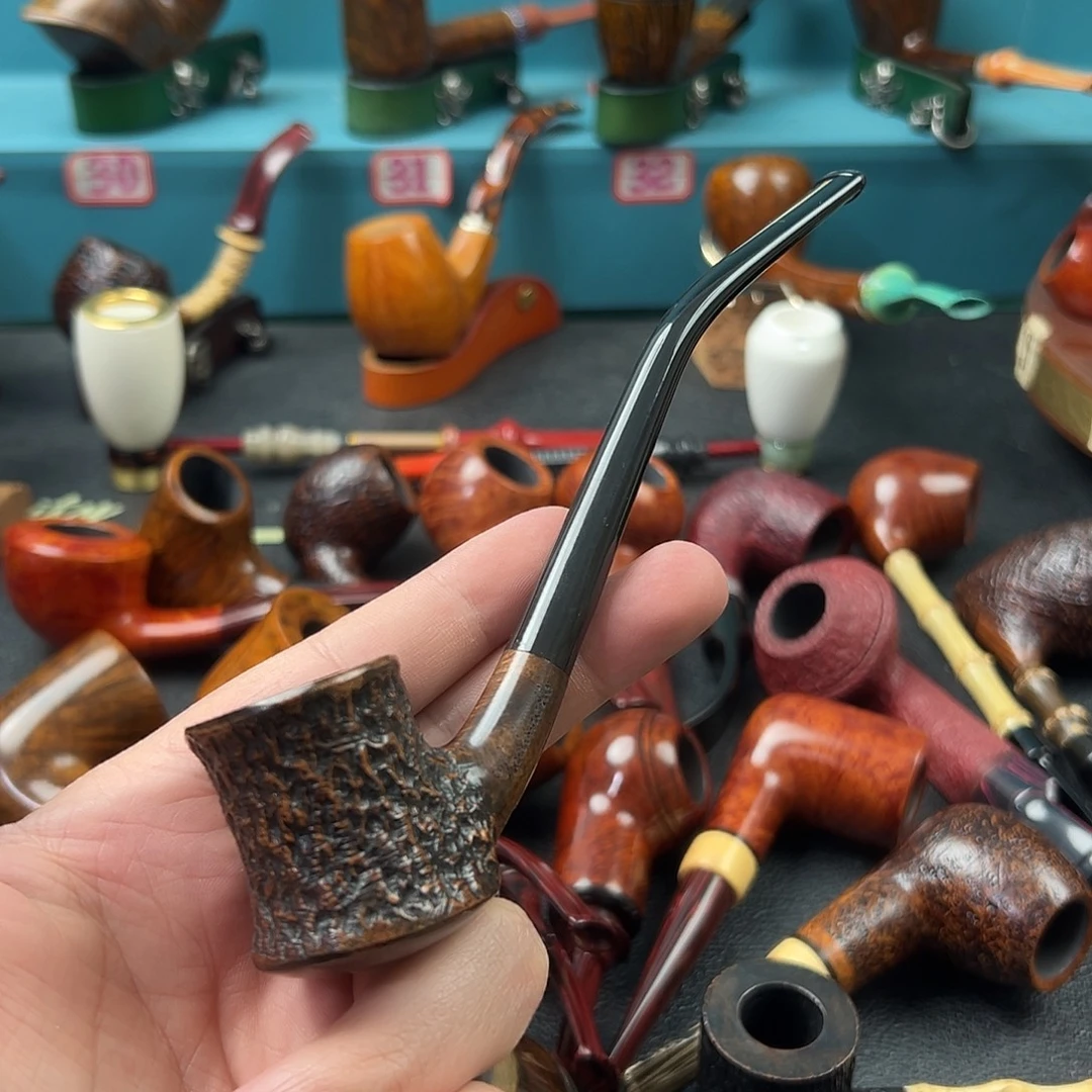 骁***王意大利石楠木烟斗