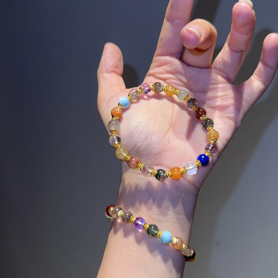 「取之不尽·用之不竭」 臻藏级多宝水晶手串·贵价水晶·多样性发一