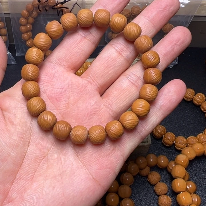 猴头核桃手串云锦10