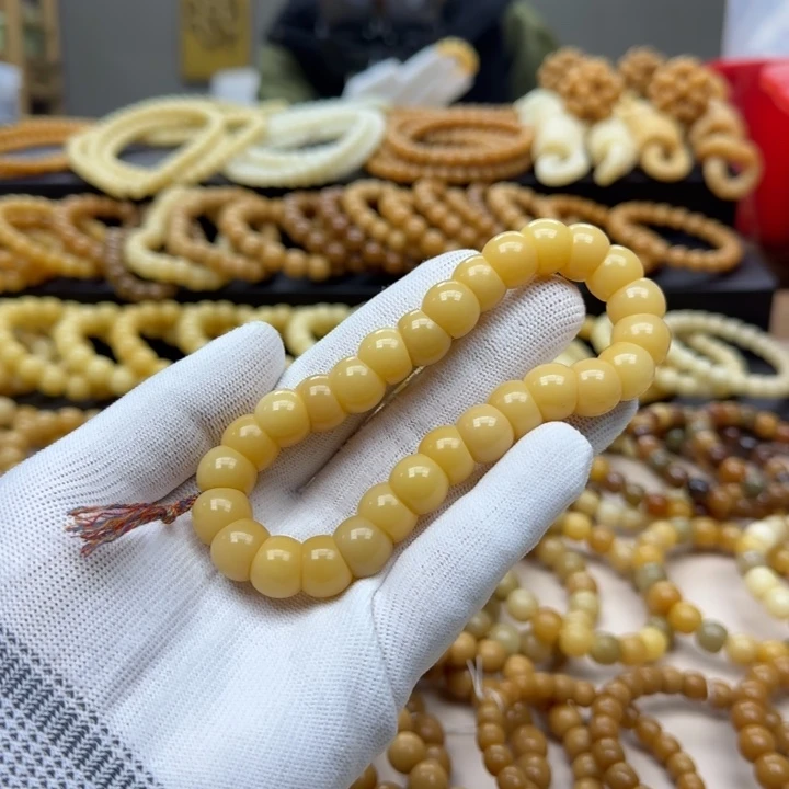 手串菩提根/象牙果13大肠 10年 微瑕