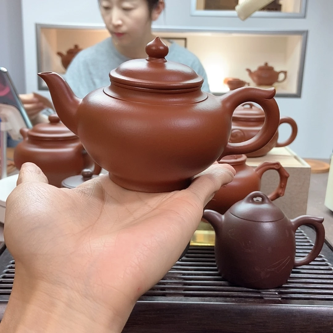 茶壶紫砂朱泥笑樱200cc