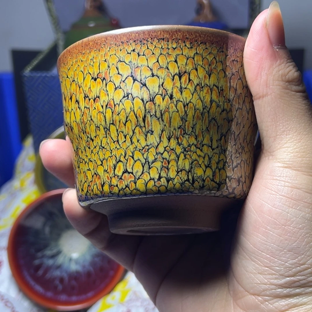 茶盏建阳建盏喝茶主人杯