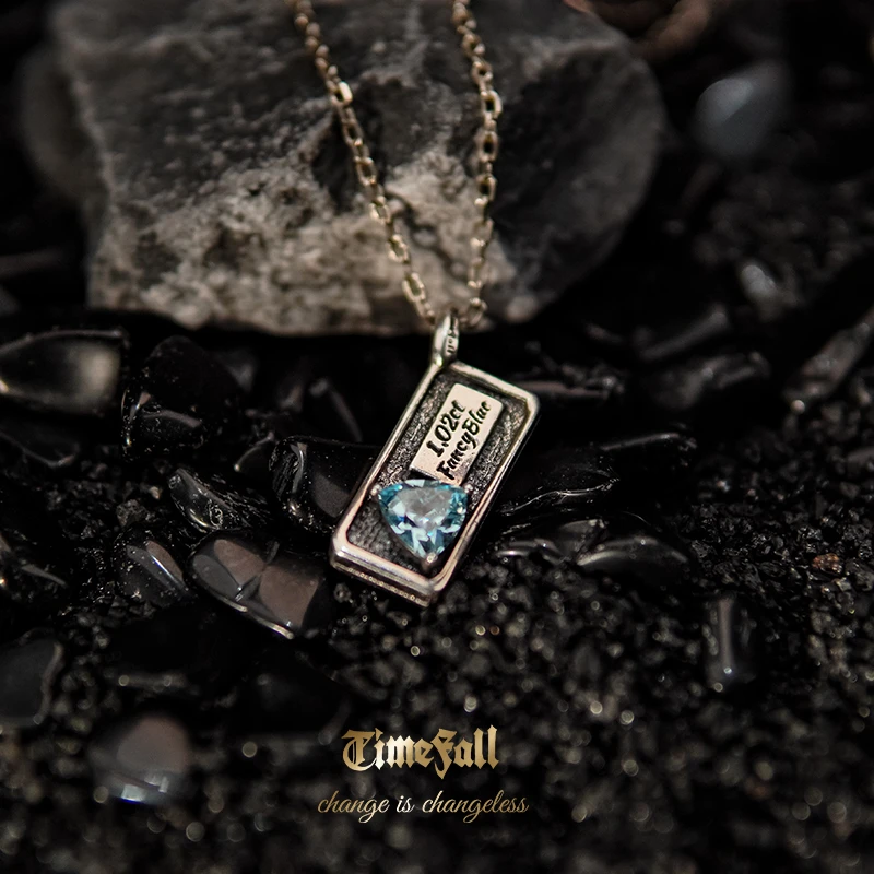 吊坠925银 TimeFall 奇迹商人吊坠 原创设计潮流个性生日礼物