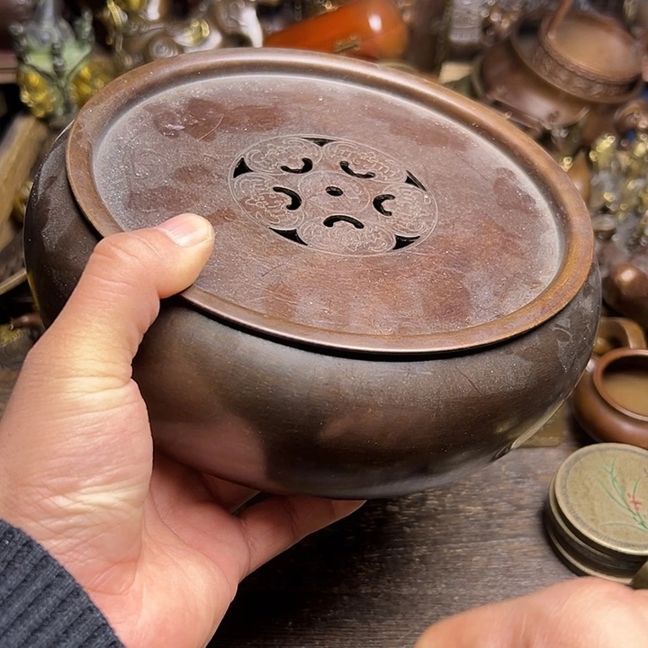 文玩铜器工艺把玩摆件