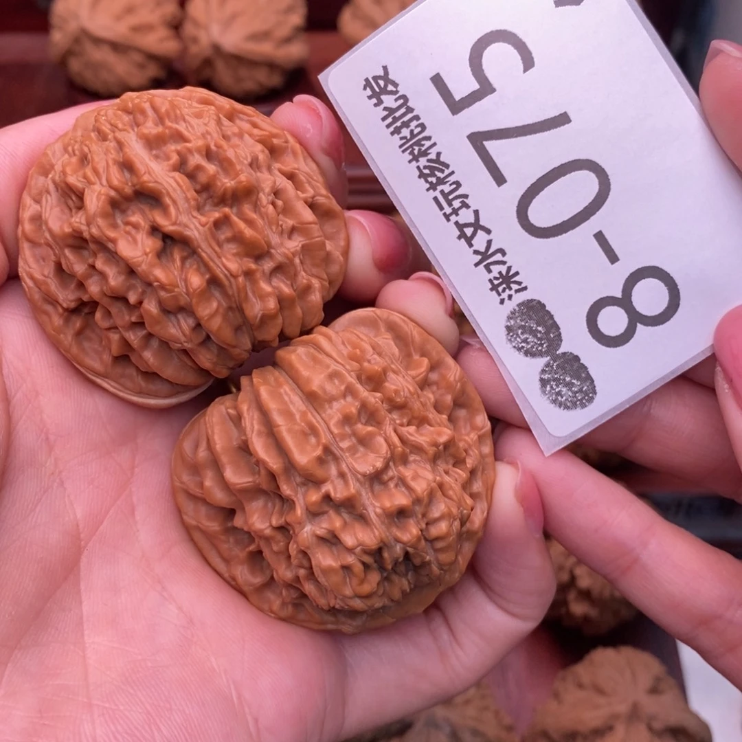 文玩核桃把件43四座楼