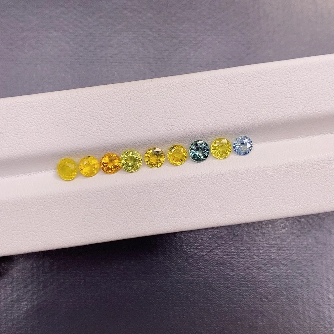 裸石蓝宝石220元一克拉 选好称重改价上定向 圆4左右