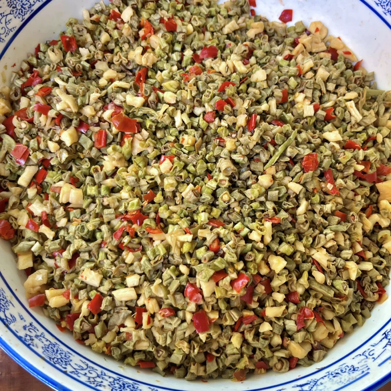 【龙虎豆】龙凤配湘西泡菜酸辣红辣椒湖南咸菜老坛腌制酸菜下饭菜