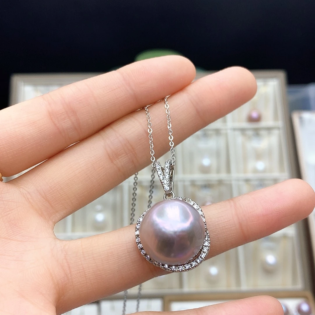 淡水珍珠颈饰合金