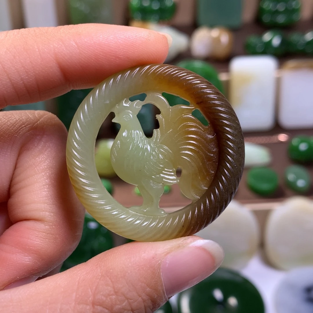 和田玉挂件未镶嵌