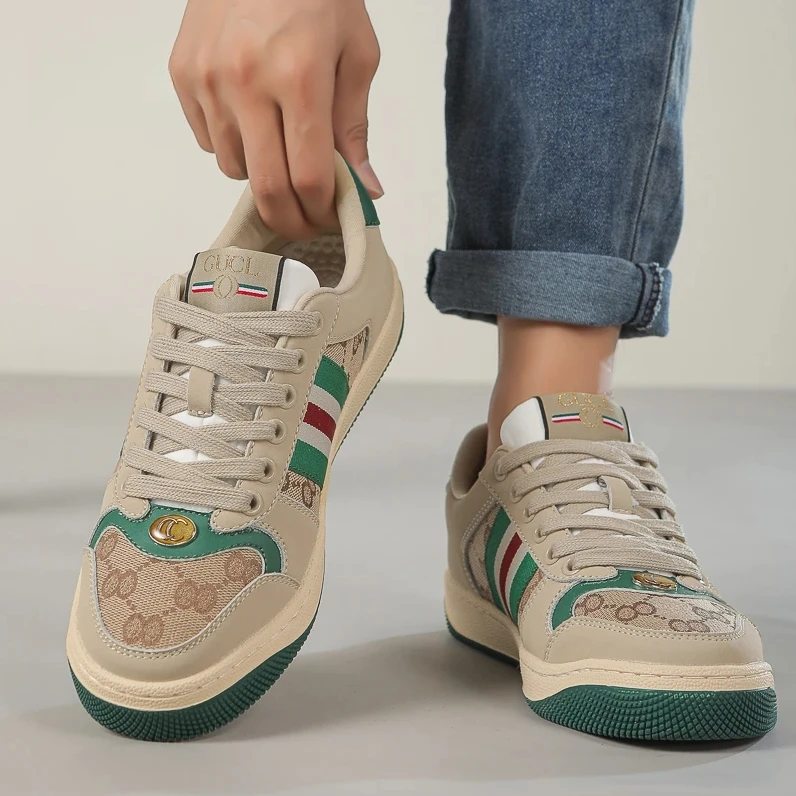 【直播间同款】-小脏鞋 经典时尚百搭情侣男女款板鞋潮鞋复古小众