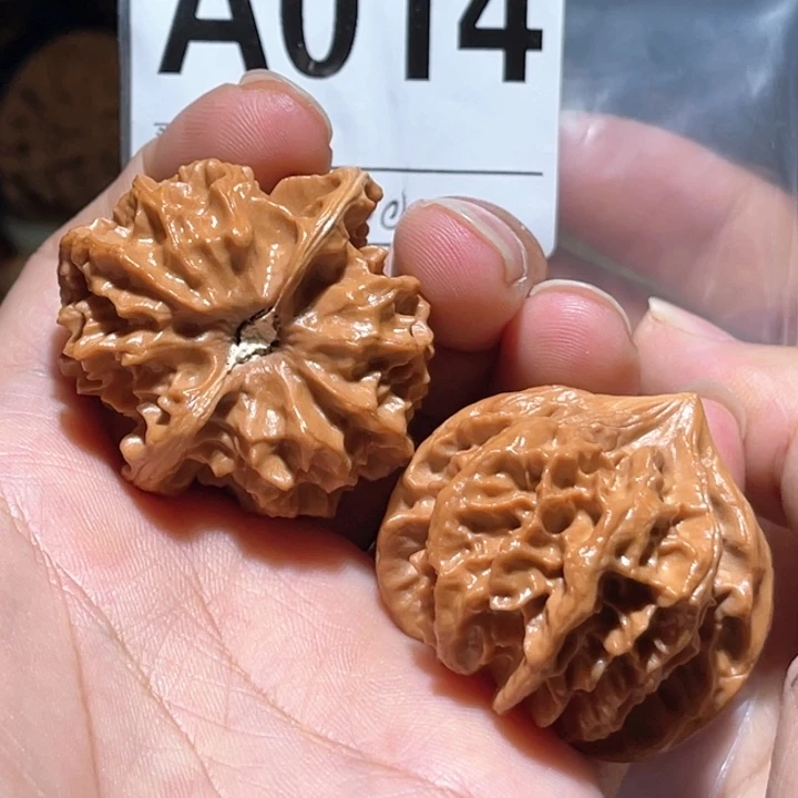 文玩核桃吊坠大龙狮子头40