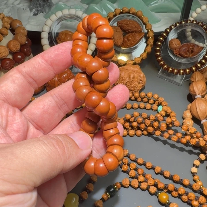 何***待猴头核桃手串猴头大肠