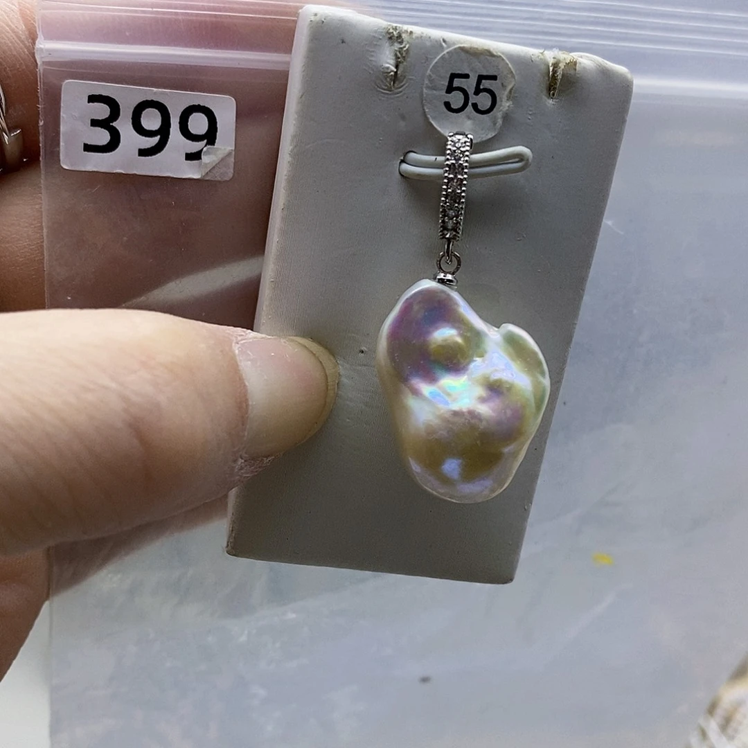 颈饰合金淡水珍珠