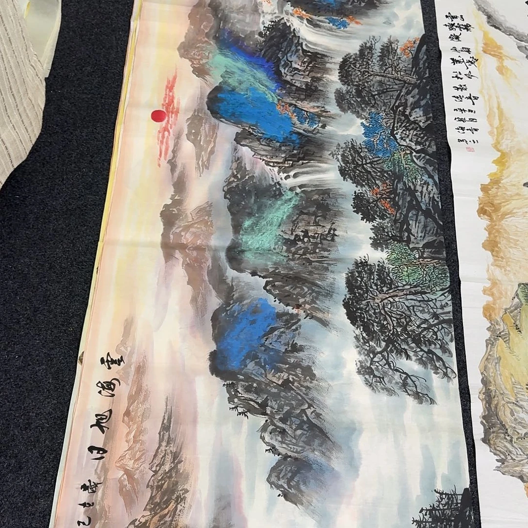纯手绘的好看作品