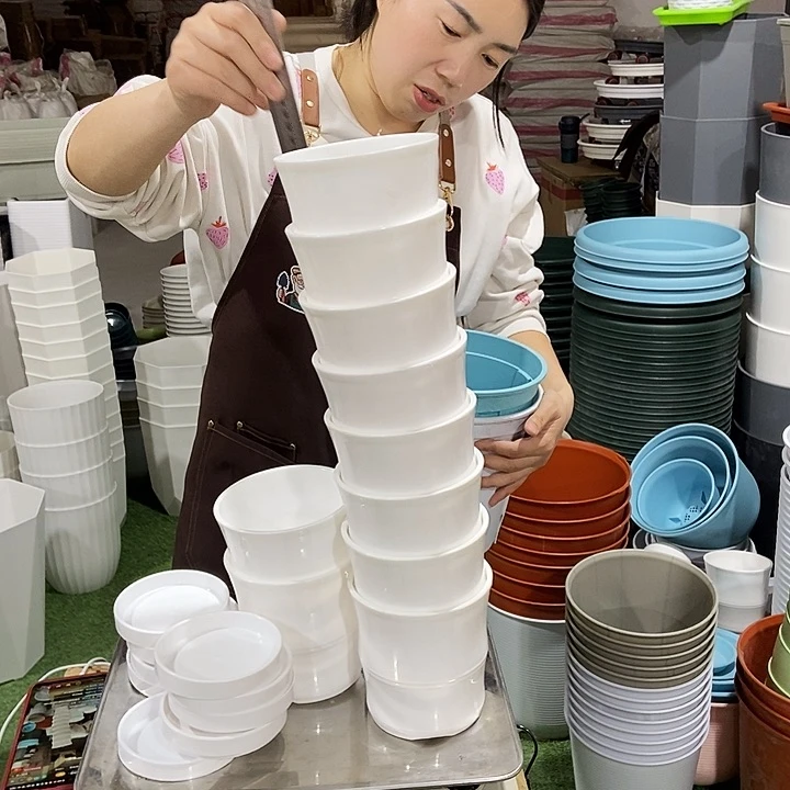 竹节白色口11高12带托10只