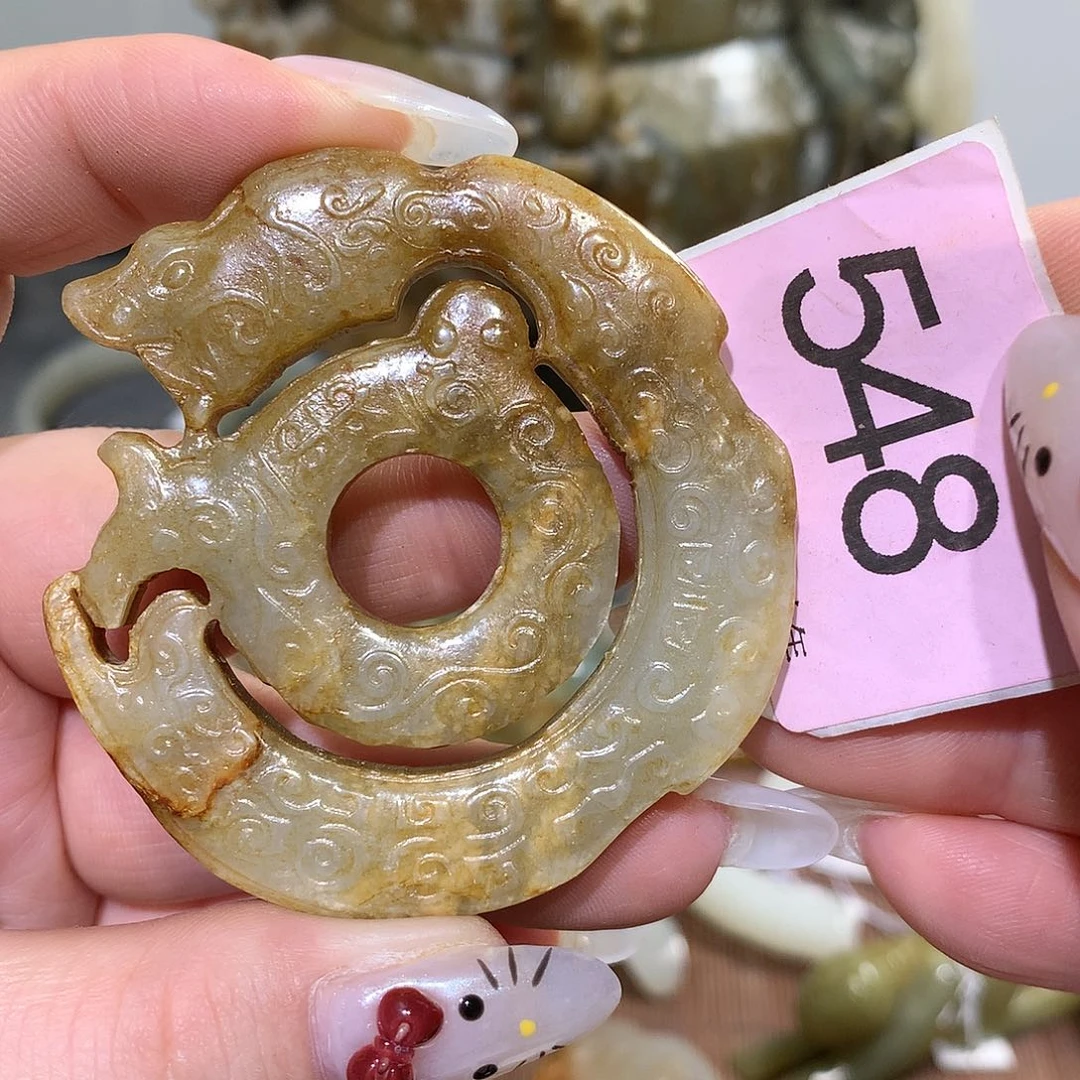 颈饰未镶嵌和田玉