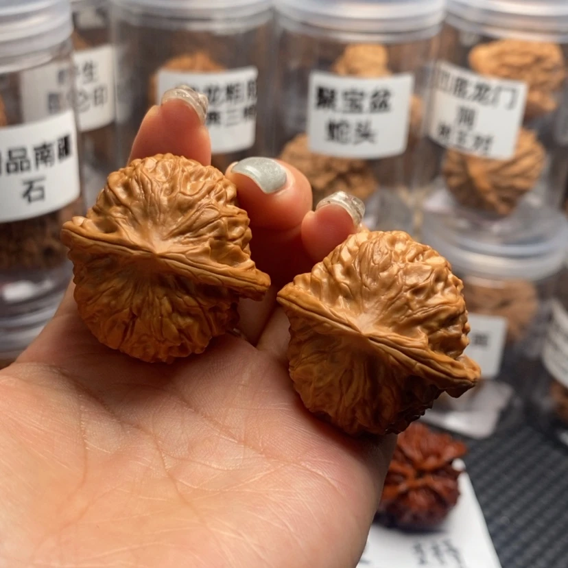 【闪购商品】文玩核桃吊坠石门元宝37