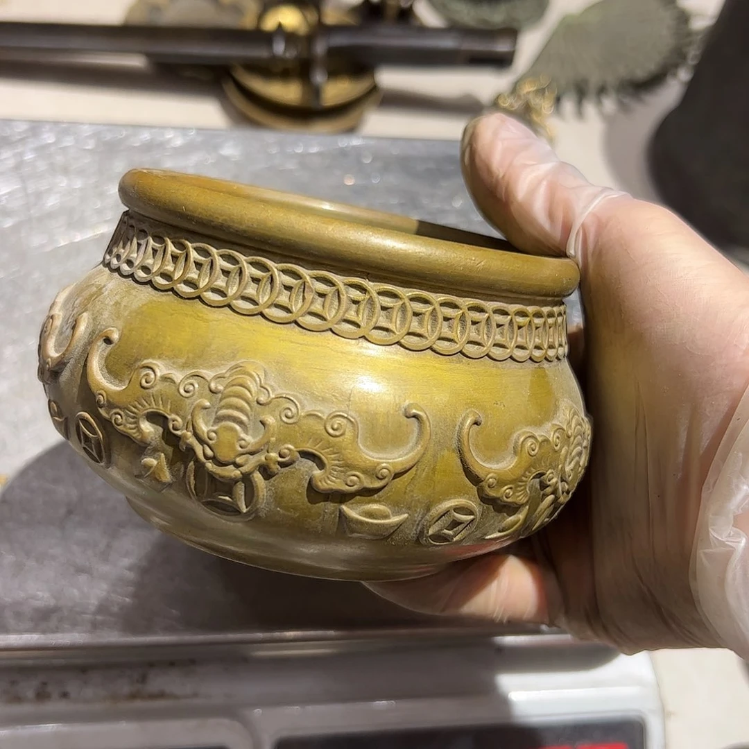 微瑕疵黄铜摆件工艺品