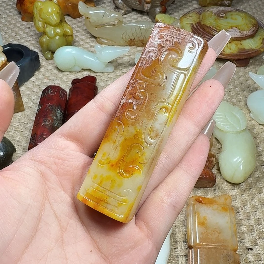 白玉菩提吊坠挂件