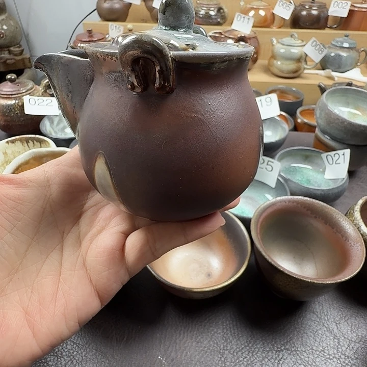 手工手作柴烧宝瓶