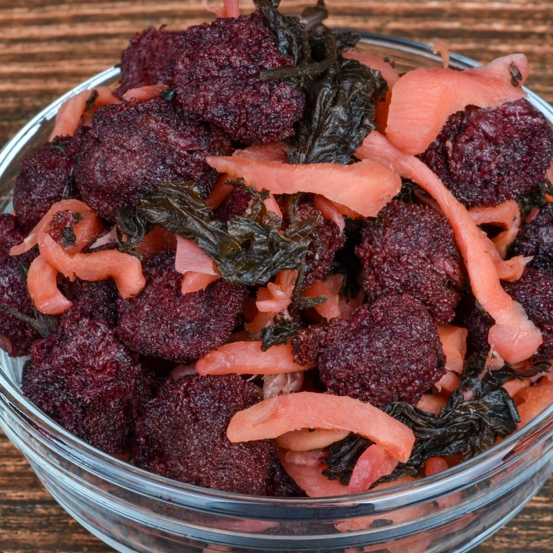 好恰馆紫苏杨梅姜248克瓶装即食开胃果干湖南浏阳特产休闲零食