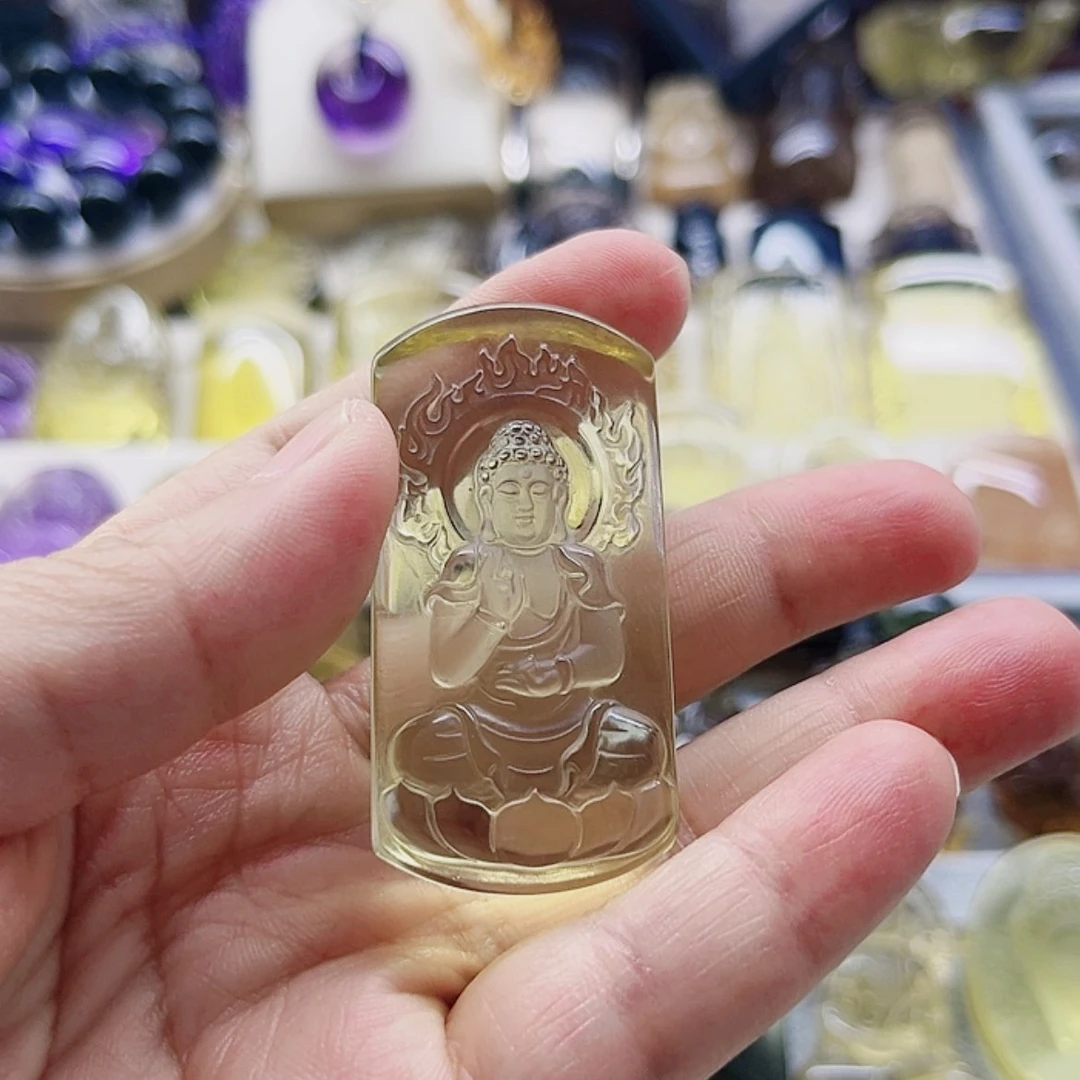 【闪购商品】未镶嵌颈饰水晶幸***我阿弥陀佛吊坠