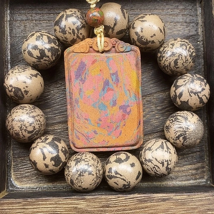 敦煌彩壁流光无事牌➕龙涎黑影1.8单圈