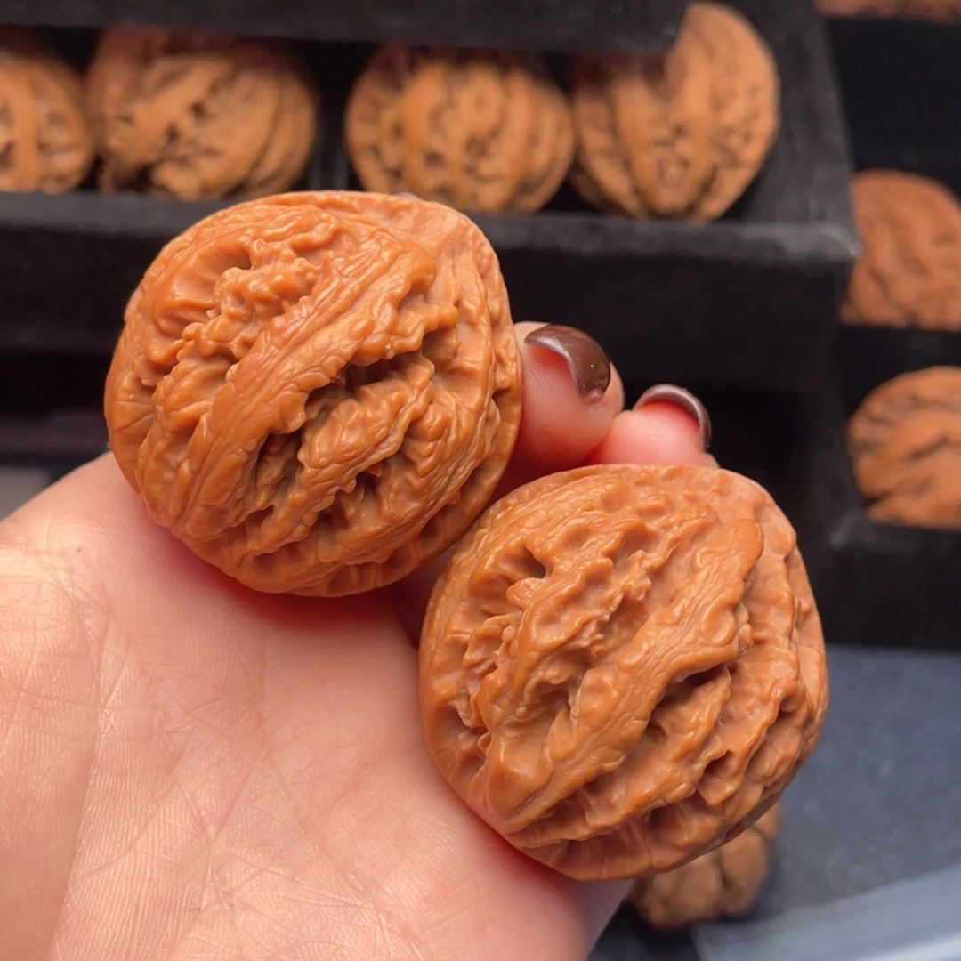 人***客吊坠桃核秦岭核桃38