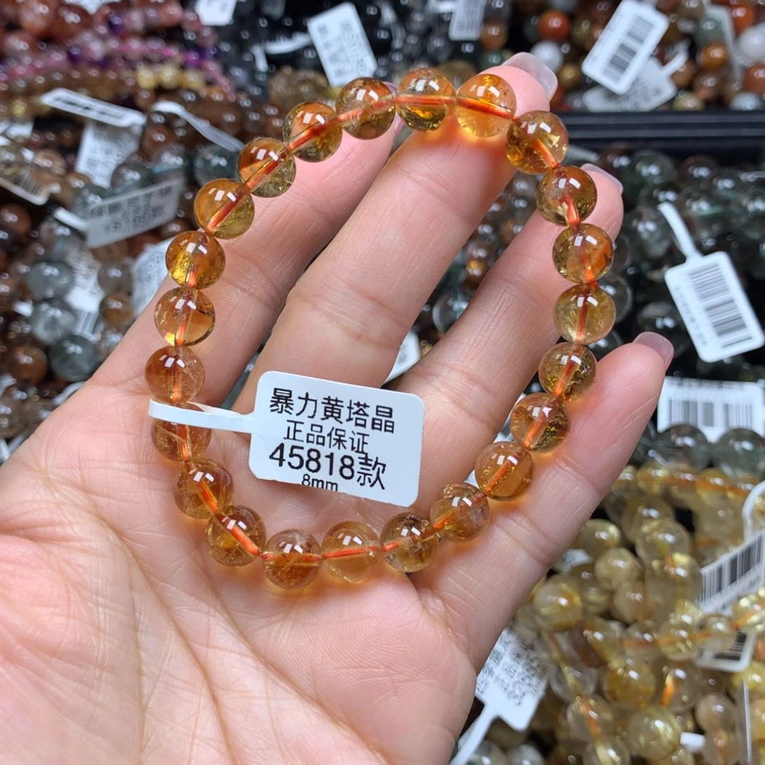 水晶手链未镶嵌天然