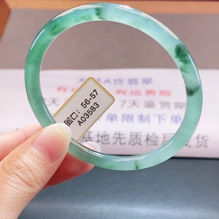 翡翠未镶嵌手镯翡翠手镯4