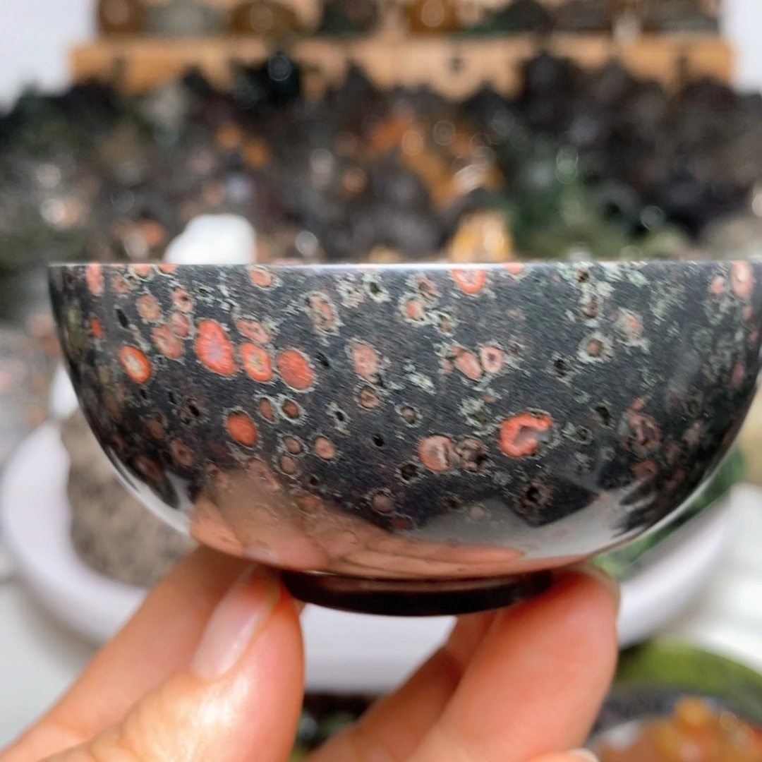 梅花玉福利款红梅茶碗100cc