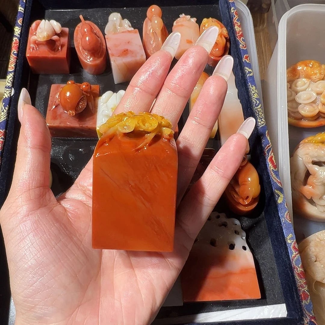 東***堂寿山石随机批发一个