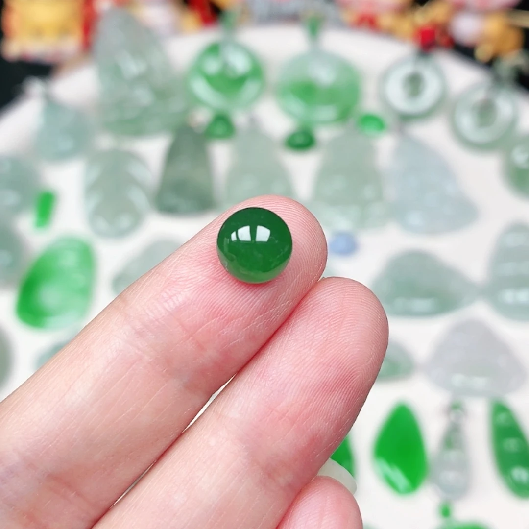 翡翠裸石缅甸天然A货翡翠