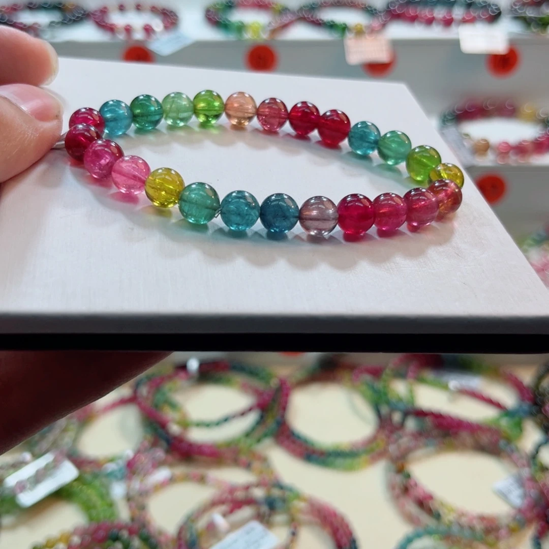 平****手链碧玺未镶嵌碧玺