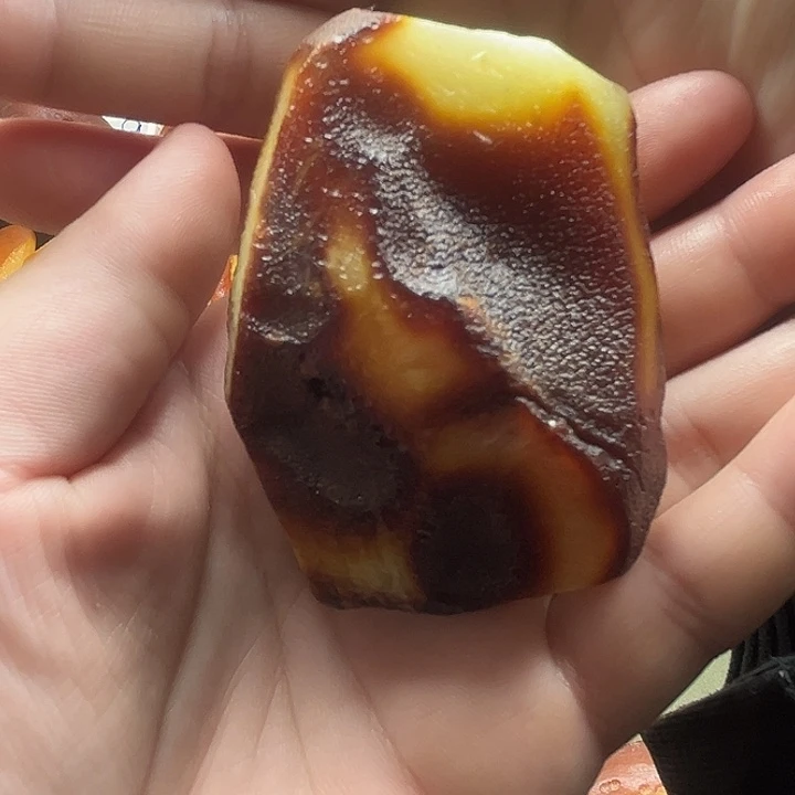 体***师定制琥珀未镶嵌纯天然蜜蜡吊坠