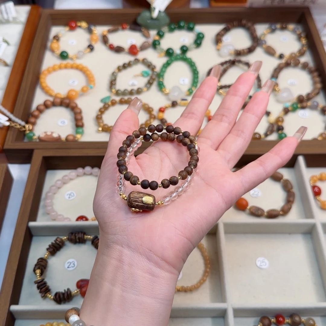 手链未镶嵌和田玉（糖玉）雨**路