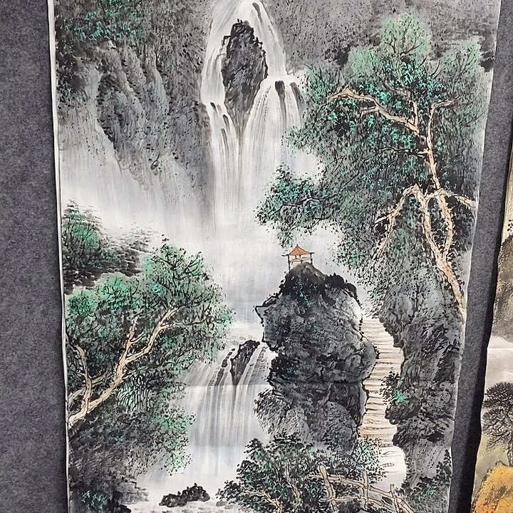 国画国画作品手绘