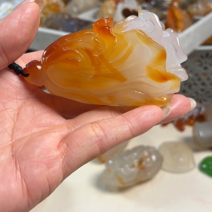 未镶嵌吊坠(不含链)玛瑙/玉髓