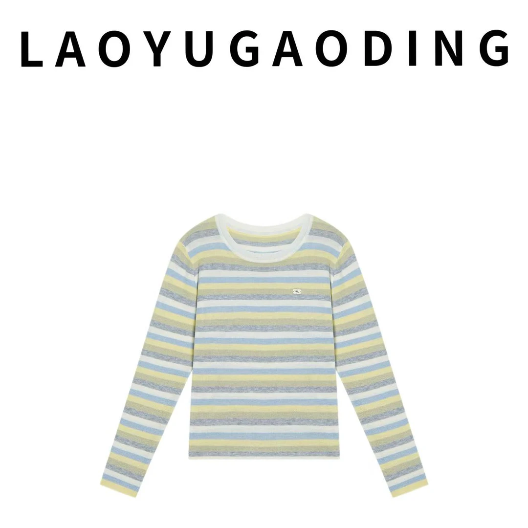 【LAOYUGAODING】高品质-5806气质时尚休闲百搭设计师潮流女装