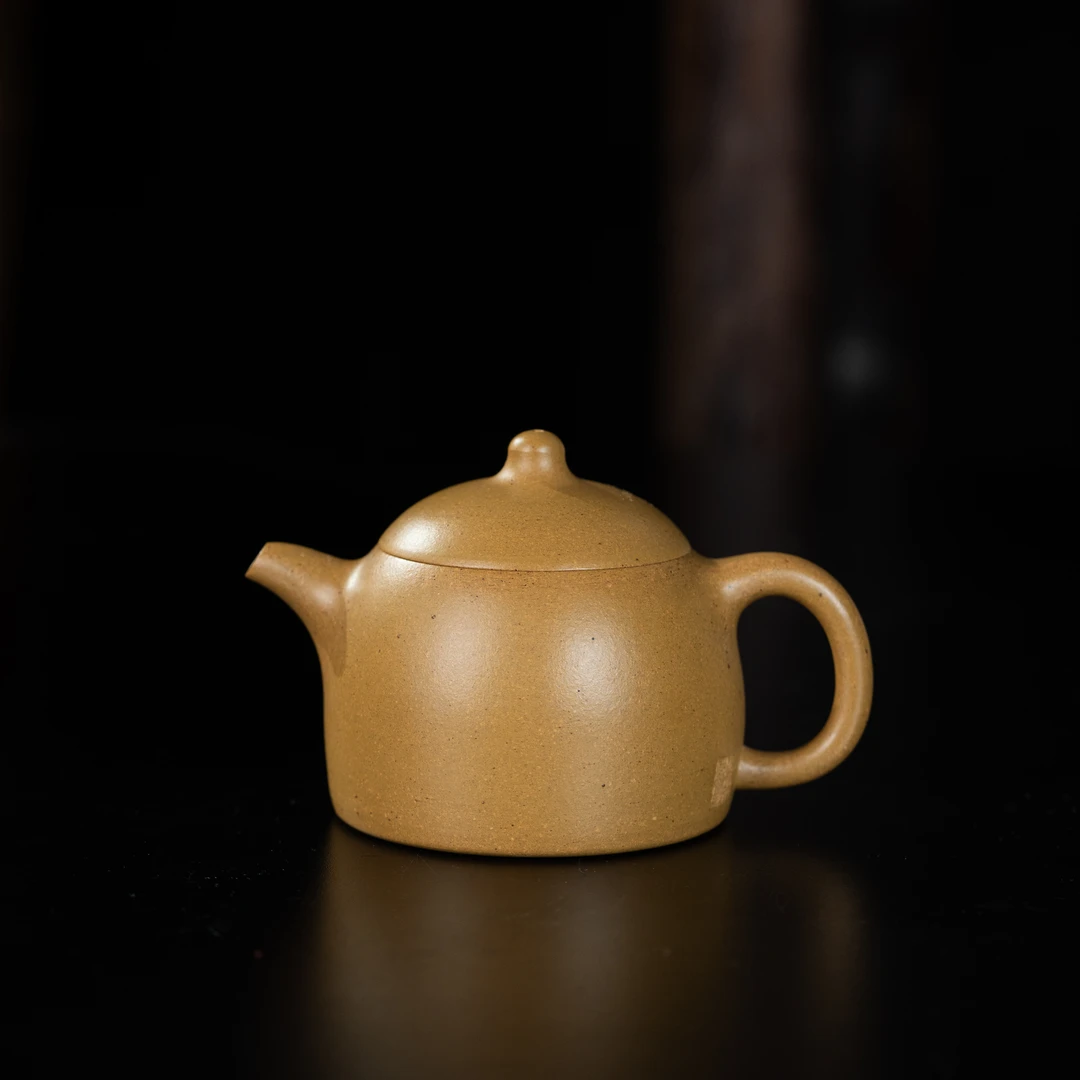 【砂界传家】延年秦权 王景制 全手工 黄金段 140cc 宜兴紫砂壶