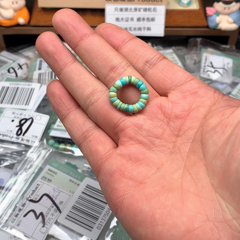 【闪购商品】绿松石颈饰未镶嵌9